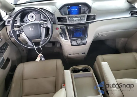 2014 Honda Odyssey Exl from USA, damaged, VIN 5FNRL5H62EB092256